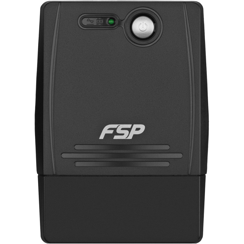 ДБЖ FSP FP650, 650VA/360W, IEC*4. 230V/50Hz ,w/o RJ45,w/o USB, Black, 12V/7Ah*1, CIS