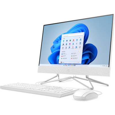 Моноблок 21.5` HP 22-dd2007ua AiO i3-1215U/8Gb/SSD512Gb/WiFi/Cam/K&M/DOS/Snow White