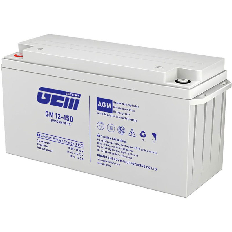 Акумуляторна батарея GEM Battery 12V, 150A, AGM