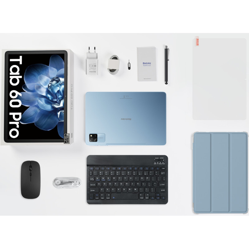 Планшет Blackview Tab 60 Pro SET 10.1" HD /8GB/128GB/ T606 /7700mAh/ 5+8Мп /LTE/Gift/Blue