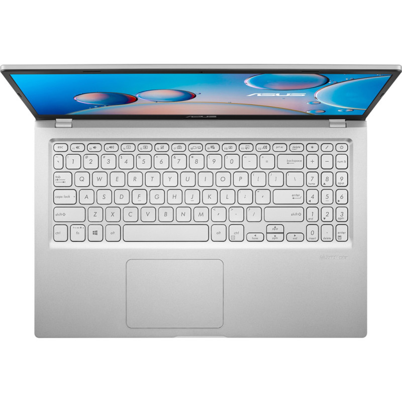 Ноутбук ASUS Vivobook 15.6"FHD IPS/i5-1035G1/8/512SSD/Int/W11H/Silver (наклейки укр) (X515JA-BQ1997W)