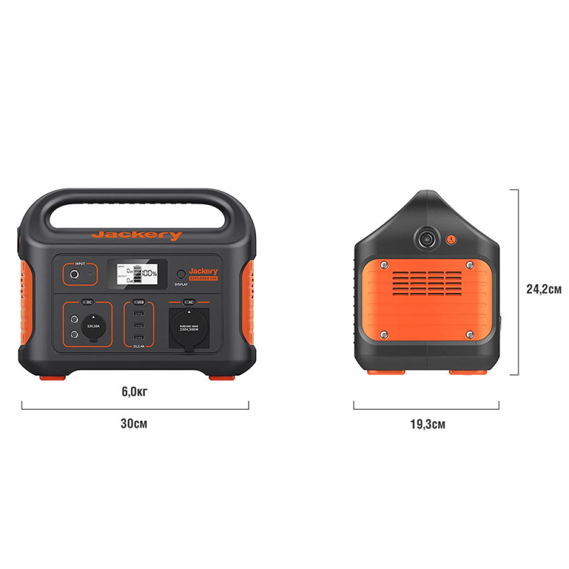 Зарядна станція Jackery Explorer 500 (500Вт/г)