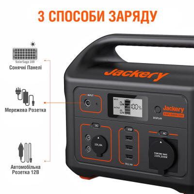 Зарядна станція Jackery Explorer 500 (500Вт/г)