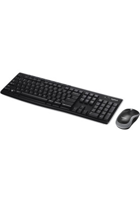 Комплект Logitech Cordless Desktop MK270 Combo, чорний