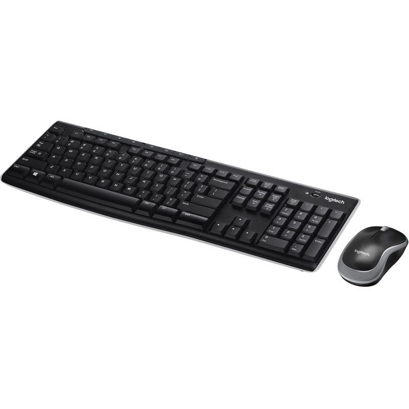 Комплект Logitech Cordless Desktop MK270 Combo, чорний