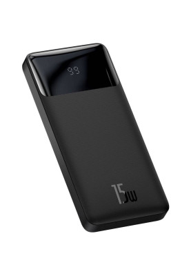 УМБ Baseus Bipow 10000mAh 15W, MicroUSB, 2xUSB,1xType-C PD Black