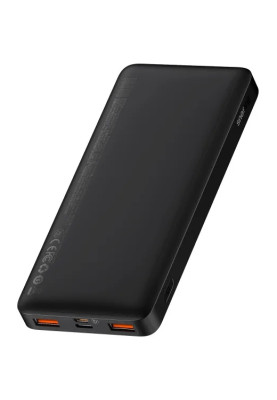 УМБ Baseus Bipow 10000mAh 15W, MicroUSB, 2xUSB,1xType-C PD Black