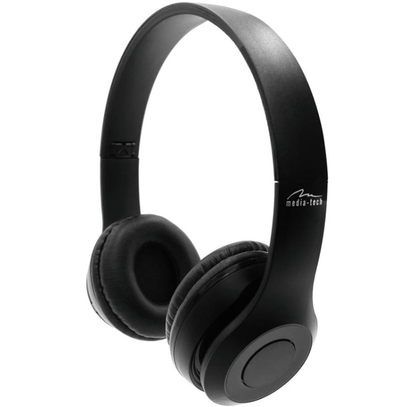 Гарнітура Media-Tech EPSILION BT MT3591 FM/ MP3, Bluetooth+3,5мм, Black