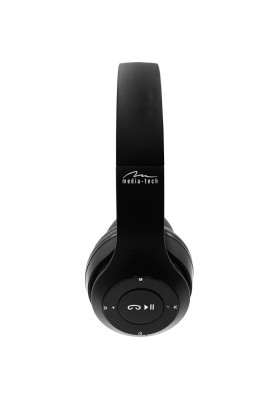 Гарнітура Media-Tech EPSILION BT MT3591 FM/ MP3, Bluetooth+3,5мм, Black