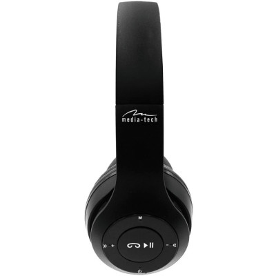 Гарнітура Media-Tech EPSILION BT MT3591 FM/ MP3, Bluetooth+3,5мм, Black