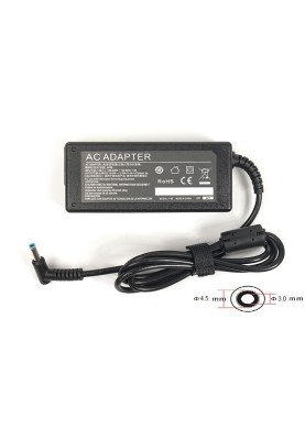 Блок живлення для ноутбуків PowerPlant HP 220V, 19.5V 65W 3.33A (4.5*3.0)