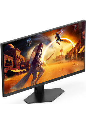 TFT 23.8" AOC 24G4XE, IPS, 180Гц, 0,5мс, 2хHDMI, DP, колонки, чорно-сірий