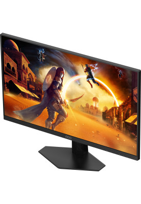 TFT 23.8" AOC 24G4XE, IPS, 180Гц, 0,5мс, 2хHDMI, DP, колонки, чорно-сірий