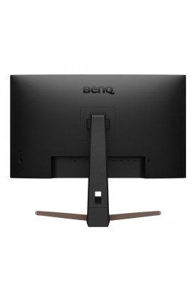 TFT 28" BenQ EW2880U, IPS, 4K, 5ms, 2 x HDMI, DP, USB-C, HAS, колонки, чорний з коричнево-сірим