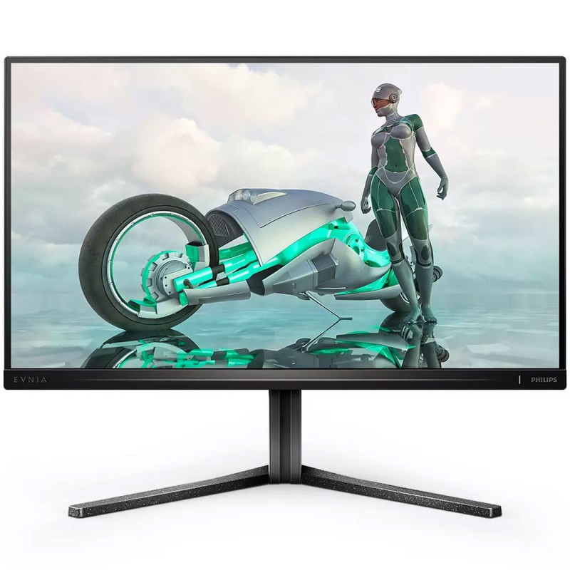 TFT 24.5" Philips 25M2N3200W, VA, 240Hz, 0,5 ms, 2хHDMI, DP, HAS, Pivot, сірий