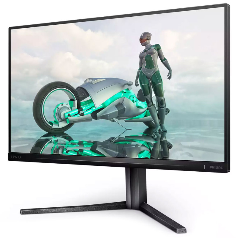 TFT 24.5" Philips 25M2N3200W, VA, 240Hz, 0,5 ms, 2хHDMI, DP, HAS, Pivot, сірий