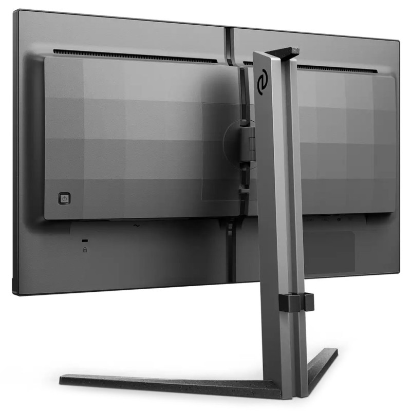 TFT 24.5" Philips 25M2N3200W, VA, 240Hz, 0,5 ms, 2хHDMI, DP, HAS, Pivot, сірий