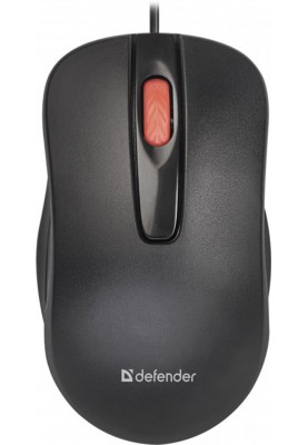 Мишка Defender Point MM-756, 3 кн. 1000 dpi, чорна