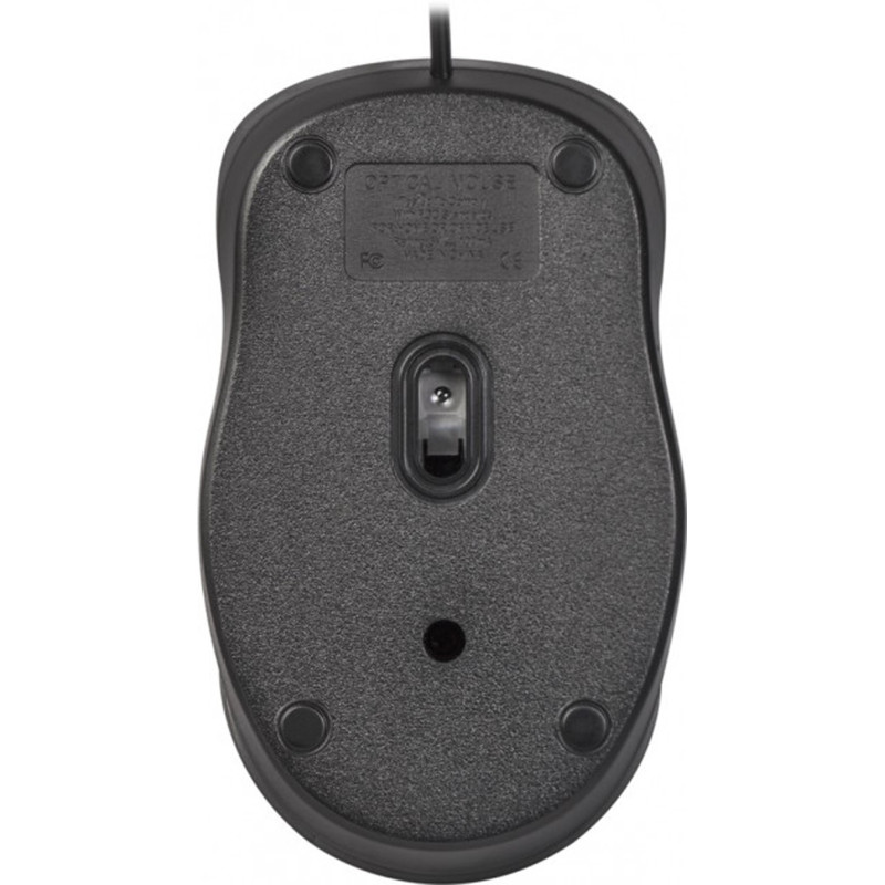Мишка Defender Point MM-756, 3 кн. 1000 dpi, чорна