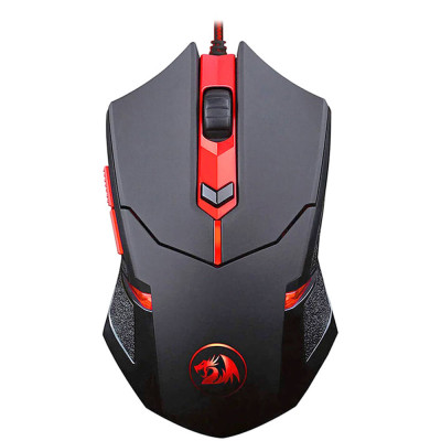 Комплект ігровий Redragon M601-BA, (миша+килимок), 3200 DPI Red LED чорний
