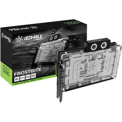 GeForce RTX5090 Inno3D ICHILL FROSTBITE, 32GB GDDR7, 512bit, PCI Express 5.0 GeForce RTX5090 Inno3D ICHILL FROSTBITE, 32GB GDDR7, 512bit, PCI Express 5.0