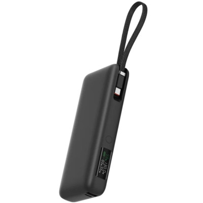 УМБ Acefast 20000mAh 130W PD,QC3.0 USB-A+USB-C In/Out,build-in cable M22 Gray
