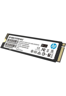 SSD 512Gb HP FX700 M.2 PCIe 4.0 x4 NVMe 2.0 2280 TLC 3D V-NAND, Retail