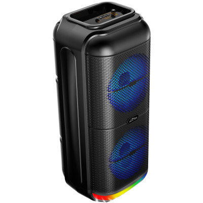 Акустична система 1.0 Media-Tech 50W, Bluetooth/FM/MP3/AUX/SD/USB/КАРАОКЕ/LED, чорна