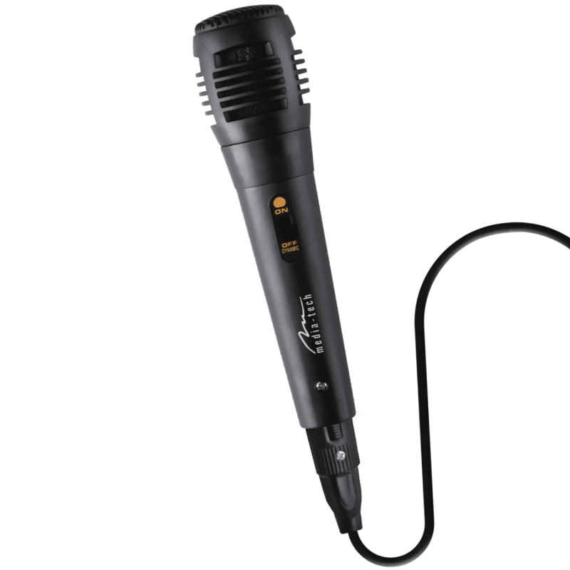 Акустична система 1.0 Media-Tech 50W, Bluetooth/FM/MP3/AUX/SD/USB/КАРАОКЕ/LED, чорна