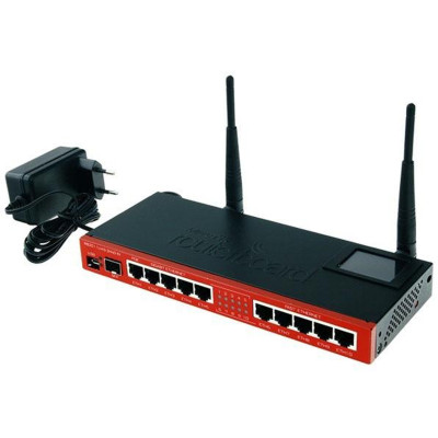 Маршрутизатор Mikrotik RB2011UiAS-2HnD-IN, 5*10/100/1000Mbit, 1xSFP, 2.4GHz WiFi, 300Mbit/s, 600MHz CPU, 128 MB RAM