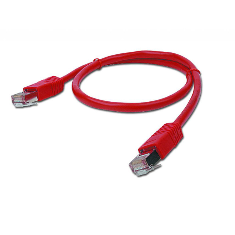 Патчкорд UTP Cat.5e ( 1м червоний ), Cablexpert