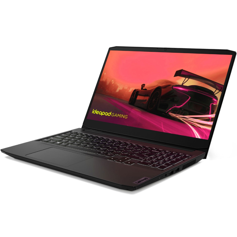 Ноутбук Lenovo IdeaPad Gaming 3 15.6"FHD IPS/R5-5500H/16/512SSD/RTX2050 4Gb/DOS/Black (82K202BMRA)