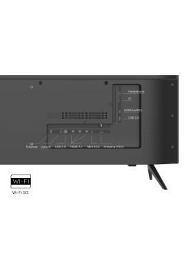 TV 65 Kivi 65U760QB UHD/DLED/T2/Android 11/2 x 12W/HDMI/Wi-Fi/VESA 400x200 M6//Black