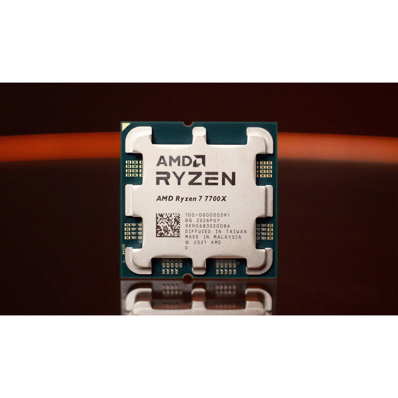 AMD Ryzen 7 8C/16T 7700X (4.5/5.0GHz Boost,40MB,105W,AM5) box, with Radeon Graphics