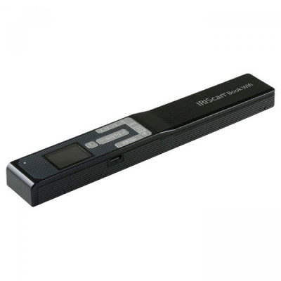 Сканер A4 Canon IRIScan Book 5 Wifi (1200 dpi, USB, microSD, 30 стор/хв, портативний,  чорний)