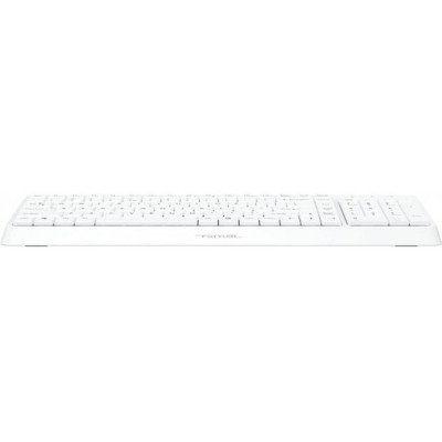 Клавіатура A4-Tech Fstyler FK15, USB, біла