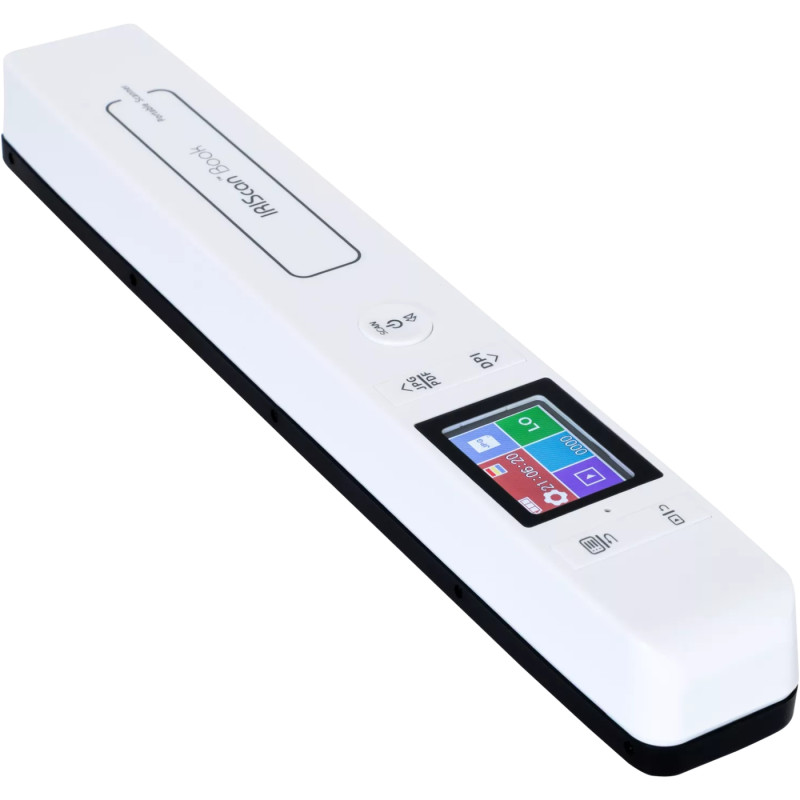 Сканер A4 Canon IRIScan Book 7 (1050dpi, USB, microSD, 15стор/хв, портативний, білий)