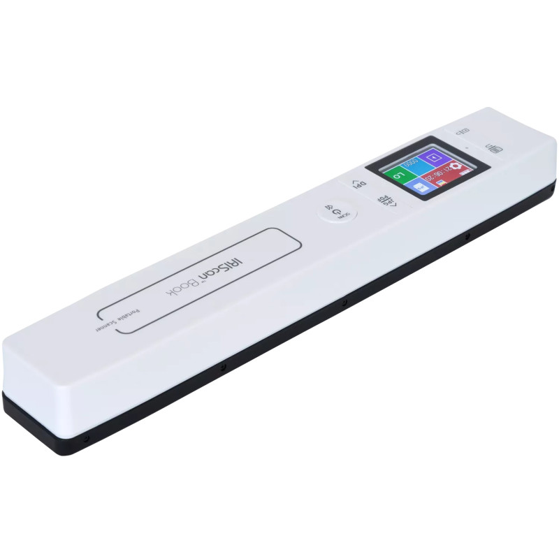 Сканер A4 Canon IRIScan Book 7 (1050dpi, USB, microSD, 15стор/хв, портативний, білий)