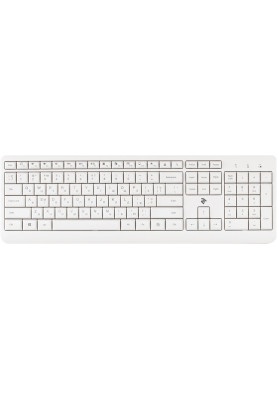Клавіатура 2Е KS220 WL White