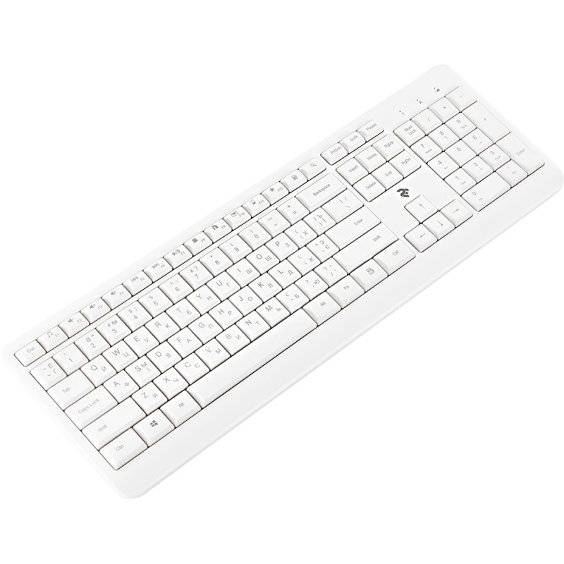 Клавіатура 2Е KS220 WL White