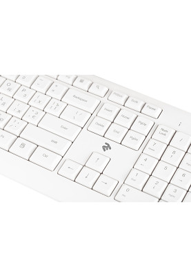 Клавіатура 2Е KS220 WL White