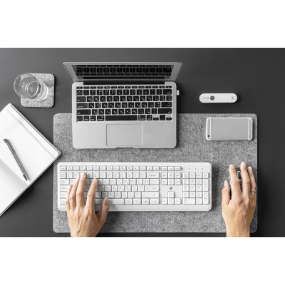 Клавіатура 2Е KS220 WL White