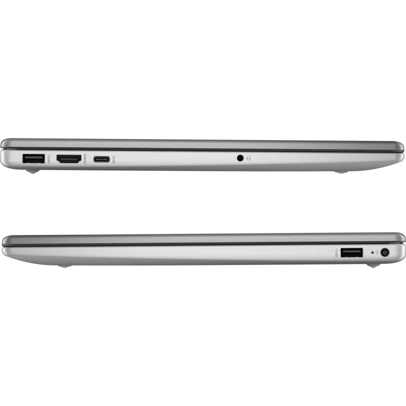 Ноутбук HP 255 G10 15.6" FHD SVA, 250n/Ryzen 5 7530U (4.5)/16Gb/SSD512Gb/Radeon/Підсв/DOS/Сріблястий (B39NVAT)