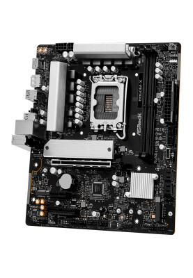 AsRock B860M-X (1851/B860, 2*DDR5, PCIex16, HDMI/DP, 4xSATA, 2xM.2, 2.5Glan, 7.1ch, mATX)