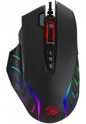 Мишка A4-Tech Bloody J95s, 9кн., RGB, чорна