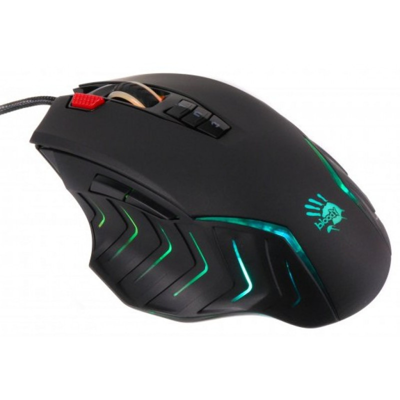 Мишка A4-Tech Bloody J95s, 9кн., RGB, чорна