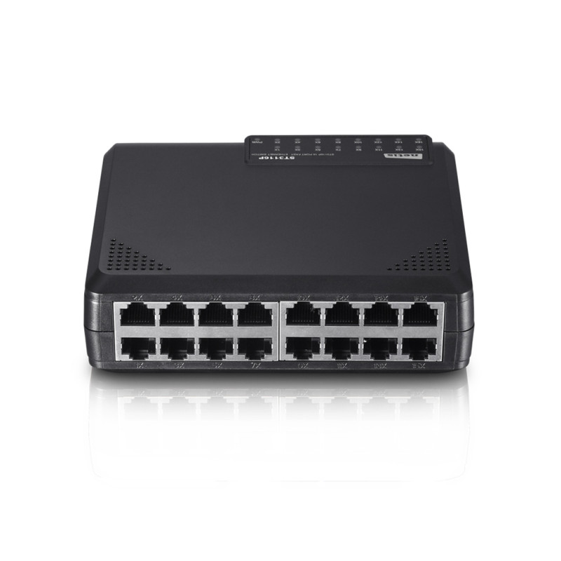 Комутатор Netis ST3116P, 16х10/100Mbps Fast Ethernet