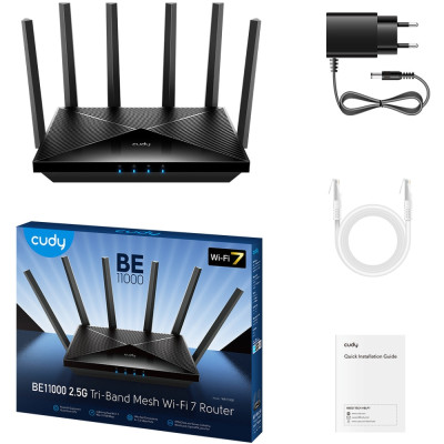 Маршрутизатор Cudy WR6500,BE6500 2.5G Wi-Fi 7 Router