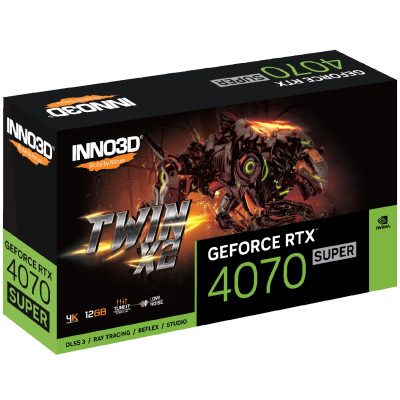 GeForce RTX4070 Super Inno3D TWIN X2, 12GB GDDR6X, 192bit, PCI Express