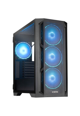Корпус Chieftec APEX LUMO GA-01B-L-OP 4x140mm A-RGB, USB-C, E-ATX, без БЖ, Black